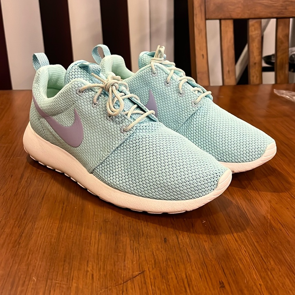 Nike Rosherun Roshe Run Shoes Sneakers 511882 402 glacier ice Women’s Size 10